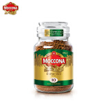 摩可纳Moccona 进口冻干速溶黑咖啡无蔗糖健身运动燃减 意式浓缩100g