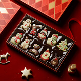 朵娜贝拉（Dorabella）比利时进口巧克力圣诞节糖果礼盒装生日礼物送女友儿童伴手礼零食 【圣诞童话】10粒巧克力礼盒装