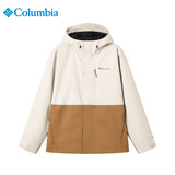 哥伦比亚2025秋冬新品哥伦比亚专柜同款冲锋衣男户外连帽单层外套WE2619 278 M 175/96A