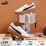 彪马（PUMA）复古增高厚底松糕鞋女子新款休闲鞋PLATFORM 365830 白-黑色-15 37