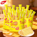 丽芝士（Richeese）Nabati印尼进口休闲零食点心芝心棒奶酪味夹心卷组合套装180g*3