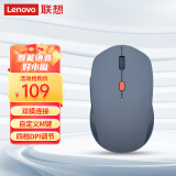 联想（Lenovo）好小橙智能语音鼠标 无线蓝牙双模式 Type-C充电鼠标 轻音按键 语音输入打字翻译  好困蓝