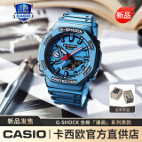 卡西欧（CASIO）男表黑金G-SHOCK双显运动防水时尚腕表 GA-2100MNG-2A漫画主题