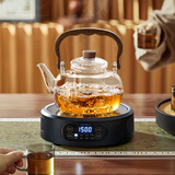 忆壶茶电陶炉煮茶壶套装耐高温玻璃泡茶壶烧水壶复古煮茶器