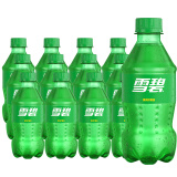 可口可乐（Coca-Cola）碳酸饮料整箱迷你小瓶装汽水便携装年货饮品饮料 雪碧300ml*12瓶整提