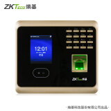 ZKTECO 熵基科技UF100plus考勤机 人脸指纹上班签到打卡机 WIFI人脸识别考勤机 金色标配