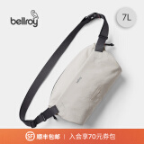 Bellroy澳洲Lite Sling 7L 轻行胸包 单肩包斜挎包 便携通勤潮流户外出行 月光白7L