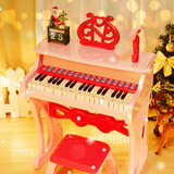 俏娃宝贝（QIAO WA BAO BEI）儿童小钢琴玩具女孩宝宝电子琴初学1-2-5周岁小孩生日礼物新年