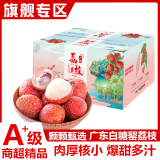 骄瑰顺丰空运 白糖罂荔枝新鲜 广东茂名高州荔枝新鲜2024礼盒当季水果 【严选装-A+级商超果】3斤 顺丰+泡沫保温箱+冰袋