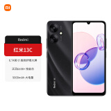 小米Redmi 红米13C 5G手机大屏大电池大声音高性价比全网通老人学生老年 星岩黑 4GB+128GB