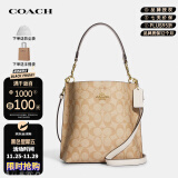 蔻驰（COACH）奢侈品女士经典水桶包单肩斜挎包CA582【官方授权供货】