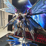 盈阔高达模型MG强袭自由MB红异端白雪姬自由菲尼克斯手办机甲拼装玩具 MB限定强袭自由-光翼版(浮游炮） 模型(送工具送灯组