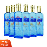 永丰牌北京二锅头蓝瓶魁隆号 清香型纯粮白酒 42度 500mL 6瓶