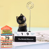 大英博物馆盖亚安德森猫日历摆件便签夹手机支架办公室摆件送女生520礼物