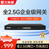 飞鱼星全2.5g企业路由器 双WAN行为管理带宽叠加内置AC带机300台  NAS适用VE1520XE
