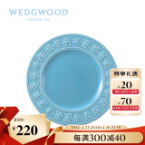 WEDGWOOD结婚礼物 威基伍德 欢愉假日 餐盘 陶瓷 餐盘菜盘盘子西餐盘27cm 蓝色