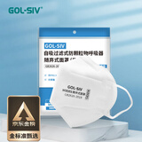 胜丽防尘口罩KN95成人 白色双片独立包装M9501双片包装 凑单