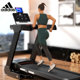 Adidas阿迪达斯 T-19i跑步机家用智能可折叠护膝减震家庭健身房健身器材