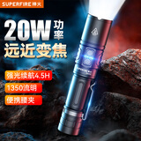 神火（SupFire）RX53手电筒强光手电筒小型迷你变焦远射超长续航超亮户外骑行灯