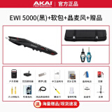 DzMaster官方进口soloC电吹管EWI5000初学者雅佳电萨克斯单双簧管长笛乐器 EWI5000黑色+软包+晶麦风+大礼包