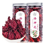 赏语柠香洛神花 玫瑰茄 新鲜自然晾干玫瑰茄菊花草茶叶酸梅汤原料女神茶 40g*2罐