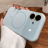 巴蒂尼 Ai按键适用iphone17手机壳苹果17新款草紫色16pro液态硅胶保护套15promax镜头全包防摔14情侣外壳 【天蓝色】硅胶式Ai键*水晶镜头膜*磁吸充电 iPhone 17