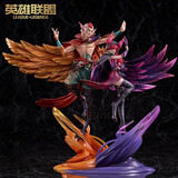 英雄联盟正版亚索剑魔霞洛卡莎阿卡丽盖伦艾希卡特Fpx手办LOL周边 今天你有多喜欢我 -幻翎洛 32cm 中号
