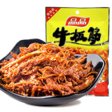 品品 丝状牛板筋 香辣味85g 休闲零食 童年回忆 牛肉干肉脯