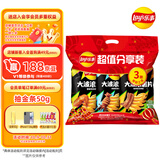 乐事（Lay's）薯片 (鱿鱼+烤翅+五花肉) 70克*3包 大波浪组合包 零食大礼包