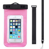 加加林（JAJALIN） 手机防水袋防水套通用游泳包防水包潜水套加大温泉手机防水袋 粉红色