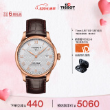 天梭（TISSOT）瑞士手表 力洛克系列腕表 皮带机械男表 T006.407.36.033.00