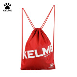 KELME/卡尔美束口袋抽绳双肩背包足球收纳袋健身运动包K034 大红 均码(35cm*45cm)