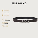 菲拉格慕（Ferragamo）男士双面双色可调式腰带 0689112_C_100（礼物送男友）