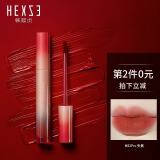 韩熙贞（HEXZE） 丝绒雾面哑光唇釉学生保湿唇彩唇蜜口红防水不沾杯不易掉色 #M82 失焦（碎钻奶咖）细闪