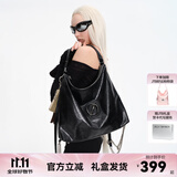 JellyToyboy包包女包JTB漫游包新款小众斜挎单肩包大容量通勤斜挎包 黑色