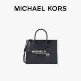 MICHAEL KORS礼物轻奢MK女包MIRELLA斜挎手提托特包中号黑色