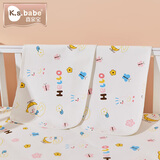 喜亲宝新生儿隔尿垫婴儿可洗防水防漏尿垫纯棉透气（45*30*2条）小黄鸭