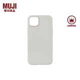 无印良品 MUJI 再生TPU 手机壳 苹果iphone14手机壳 苹果手机壳 多巴胺 iphone 14 plus 灰白色