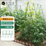 九千谷 包塑钢管园艺支架户外阳台蔬菜固定架爬藤植物架  管径11mm7062