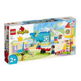 乐高（LEGO）积木拼装得宝10991 梦想游乐场大颗粒积木桌儿童玩具儿童节礼物