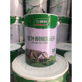 三棵树漆三棵树外墙乳胶漆防水防晒白色室外墙漆阳台漆自刷墙面漆油漆涂料 （5L）7kg白色外墙漆（小桶）