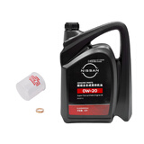 日产（NISSAN）原厂嘉实多超级全合成发动机油保养套餐 4L 0W-20(机滤+垫片）