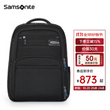 新秀丽（Samsonite）双肩包现代商务包大容量科学收纳背包电脑包男包17英寸\BQ3 黑色