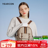 意尔康户外双肩包大容量背包开学书包洋气复古旅行背包送女友女士双肩包