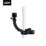 GOPRO运动摄像机原装配件Jaws可伸缩夹钳自拍杆 适用Gopro运动相机 黑色