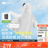 蕉下（beneunder）防晒衣男薄外套皮肤衣服冰丝防紫外线凉感透气夏户外TS40724白XL