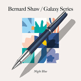 萧伯纳（Bernard Shaw）宝珠笔高端轻奢【星耀】单支礼盒装金属笔高档商务办公签字笔签名笔教师生日送礼七夕情人节礼物 【稳重内敛】夜幕蓝宝珠笔｜商务通勤 【京仓现货】当日下单当日发