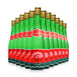 西凤酒 高脖绿瓶 父辈口粮酒 凤香型纯粮白酒 品质升级 45度 500mL 12瓶 西凤酒 经典绿瓶