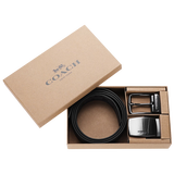 蔻驰（COACH）男士奢侈品礼盒双扣头双面皮带腰带CQ067【品牌授权直供】