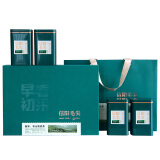 绿木特级信阳毛尖茶叶绿茶礼盒250g 早春嫩芽独立小袋浓香型 节日送礼 礼盒独立小袋包装250g